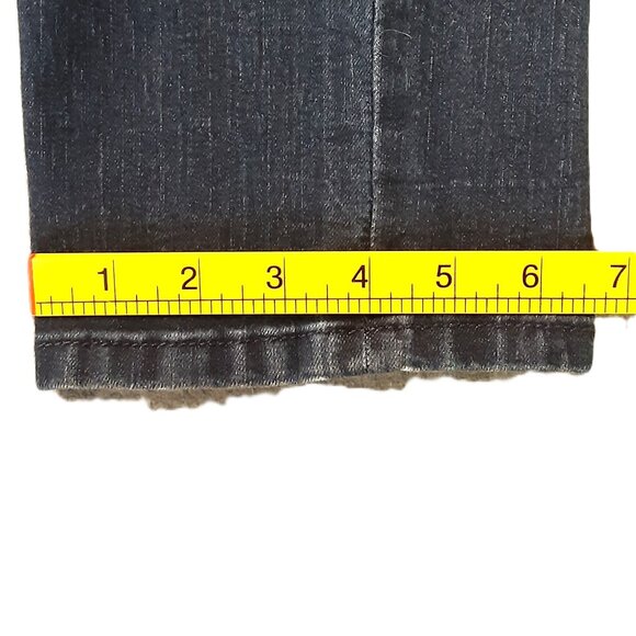Jennifer Lopez Capri Jeans Size 8, Blue, Pockets 25Lx28W, Straight Leg - Picture 11 of 11